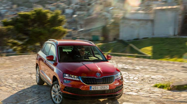 Skoda Karoq (red) - turn