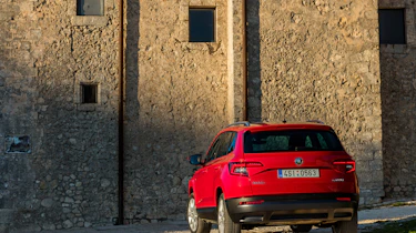 Skoda Karoq (red) - rear