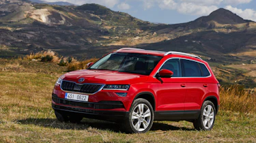Skoda Karoq (red) - front