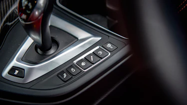 BMW M4 centre console