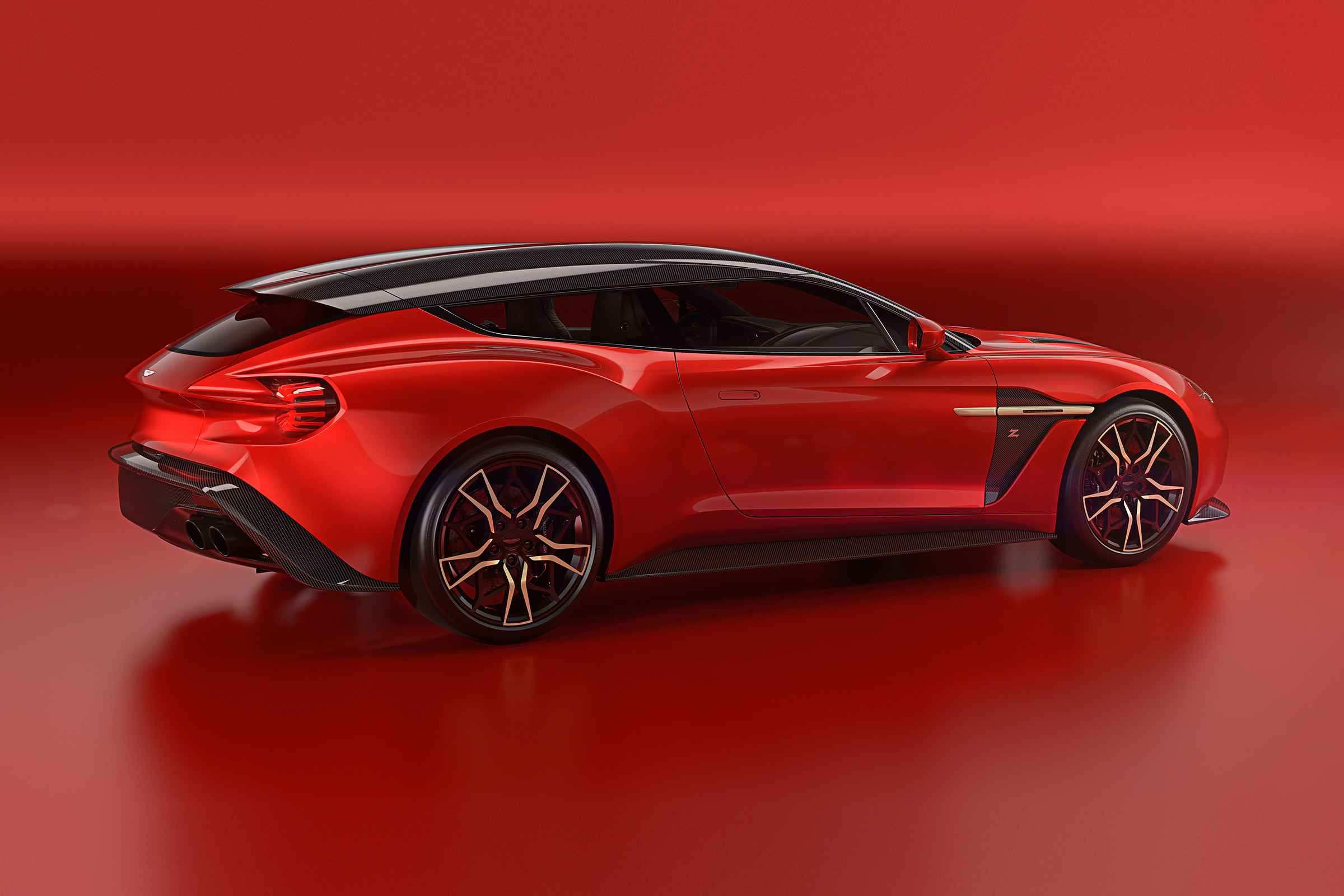 Aston Martin Vanquish Zagato Shooting Brake - rear quarter
