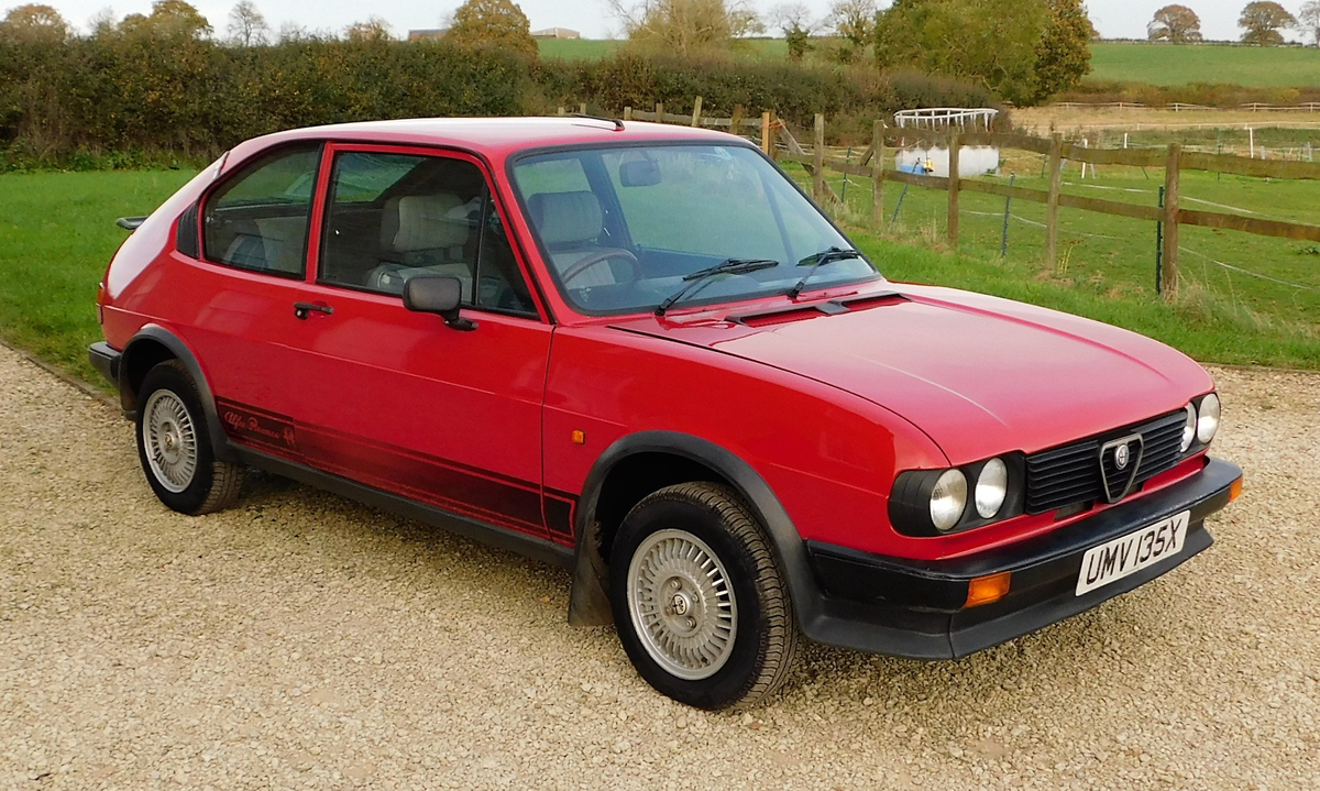 1982 Alfa Romeo Alfasud Ti