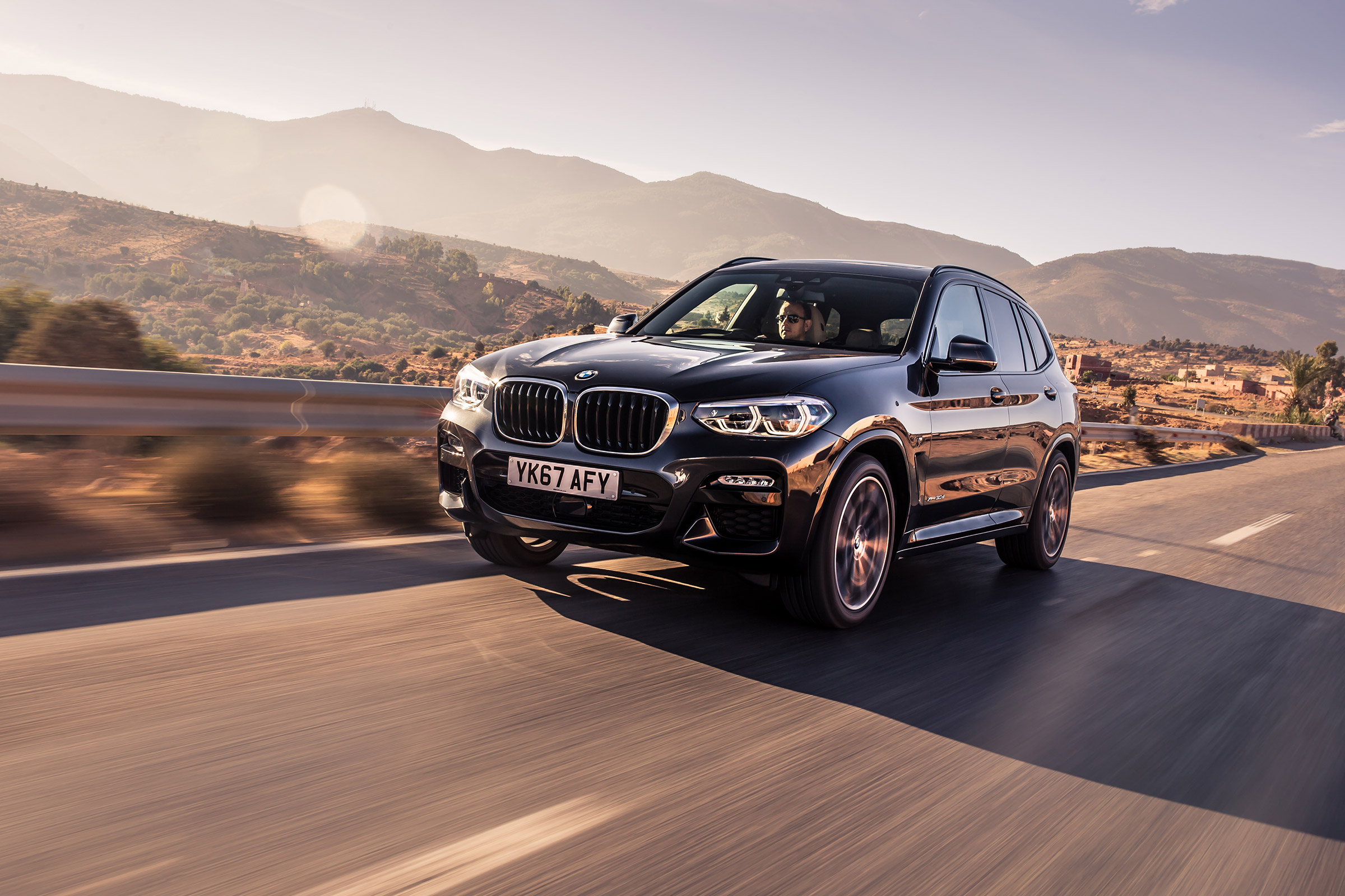 BMW X3 30d M Sport - front quarter