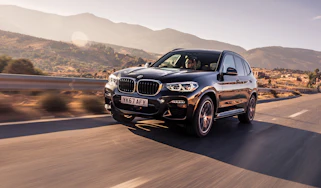 BMW X3 30d M Sport - front quarter