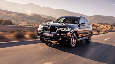 BMW X3 30d M Sport - front quarter