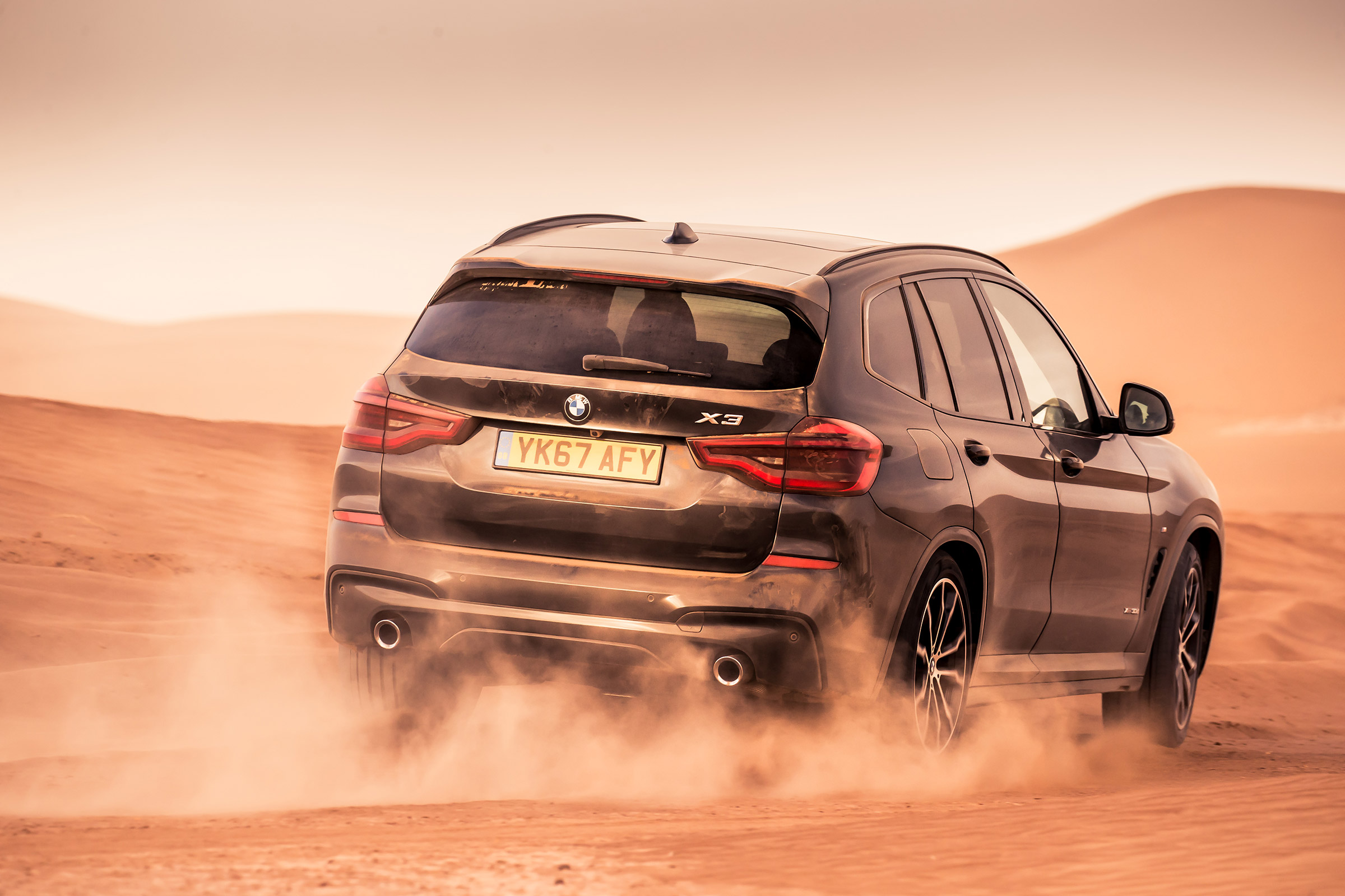 BMW X3 30d M Sport - rear