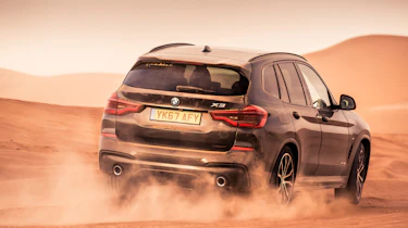 BMW X3 30d M Sport - rear
