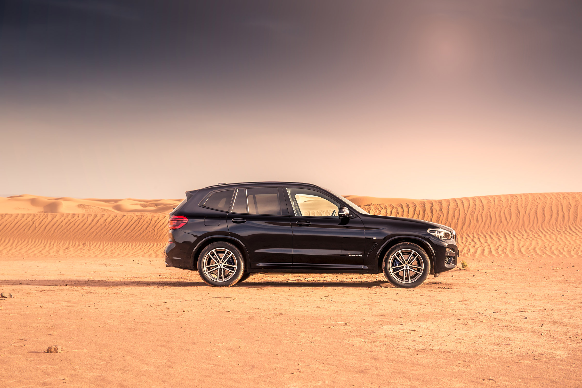 BMW X3 30d M Sport - profile