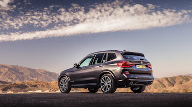 BMW X3 30d M Sport - rear quarter