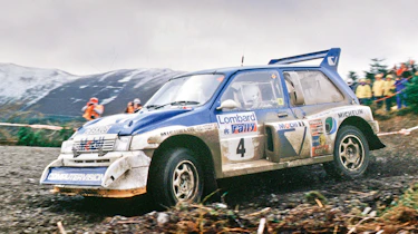 MG Metro 6R4 – cornering