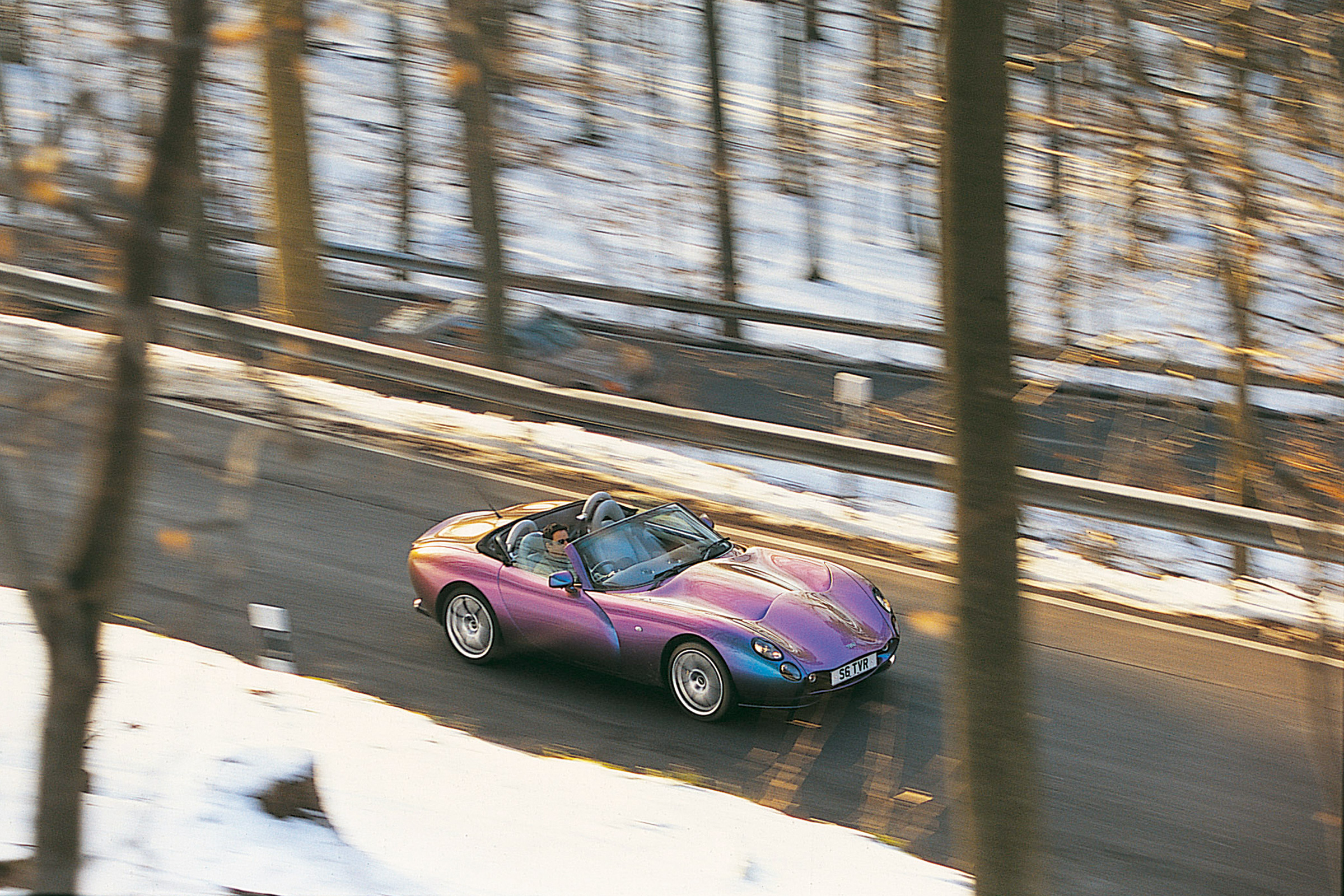 TVR Tuscan convertible – top shot