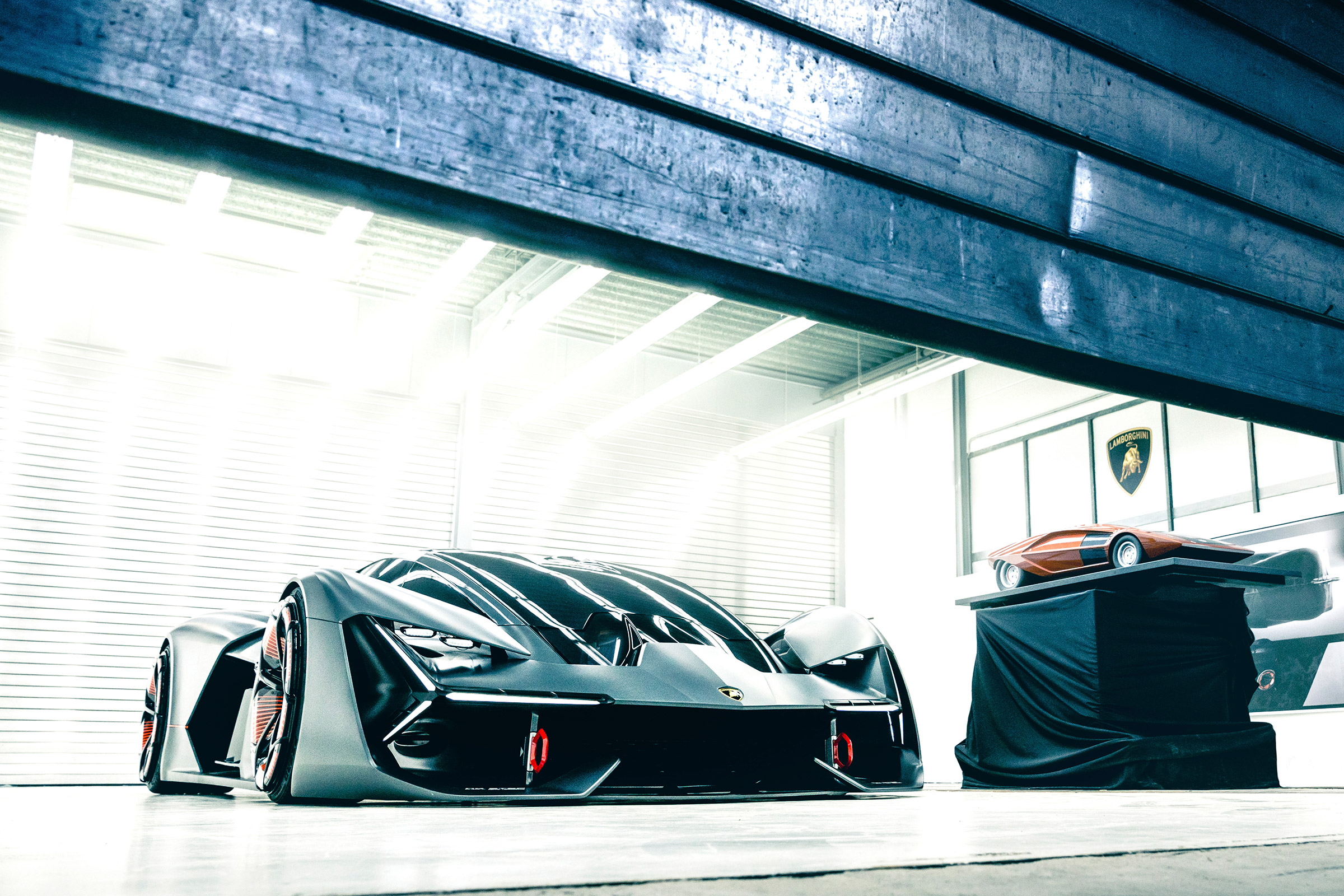 Lamborghini Terzo Millennio - garage
