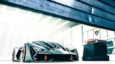 Lamborghini Terzo Millennio - garage
