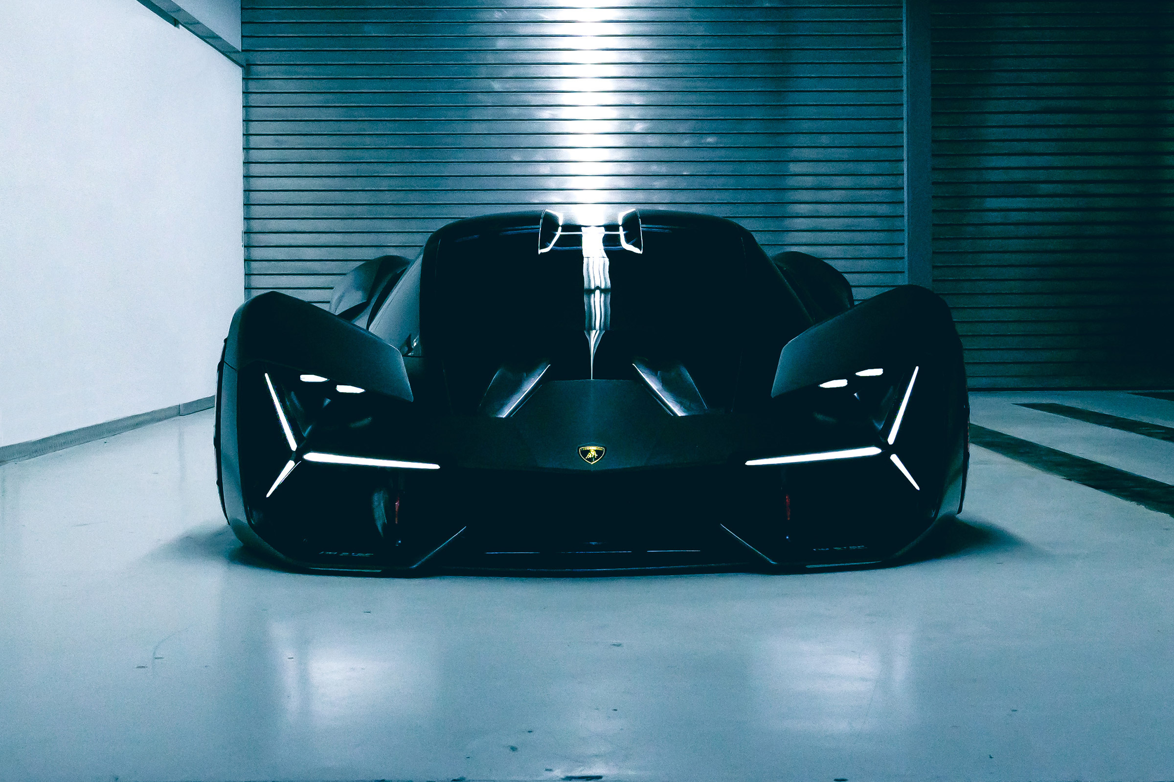 Lamborghini Terzo Millennio - lights