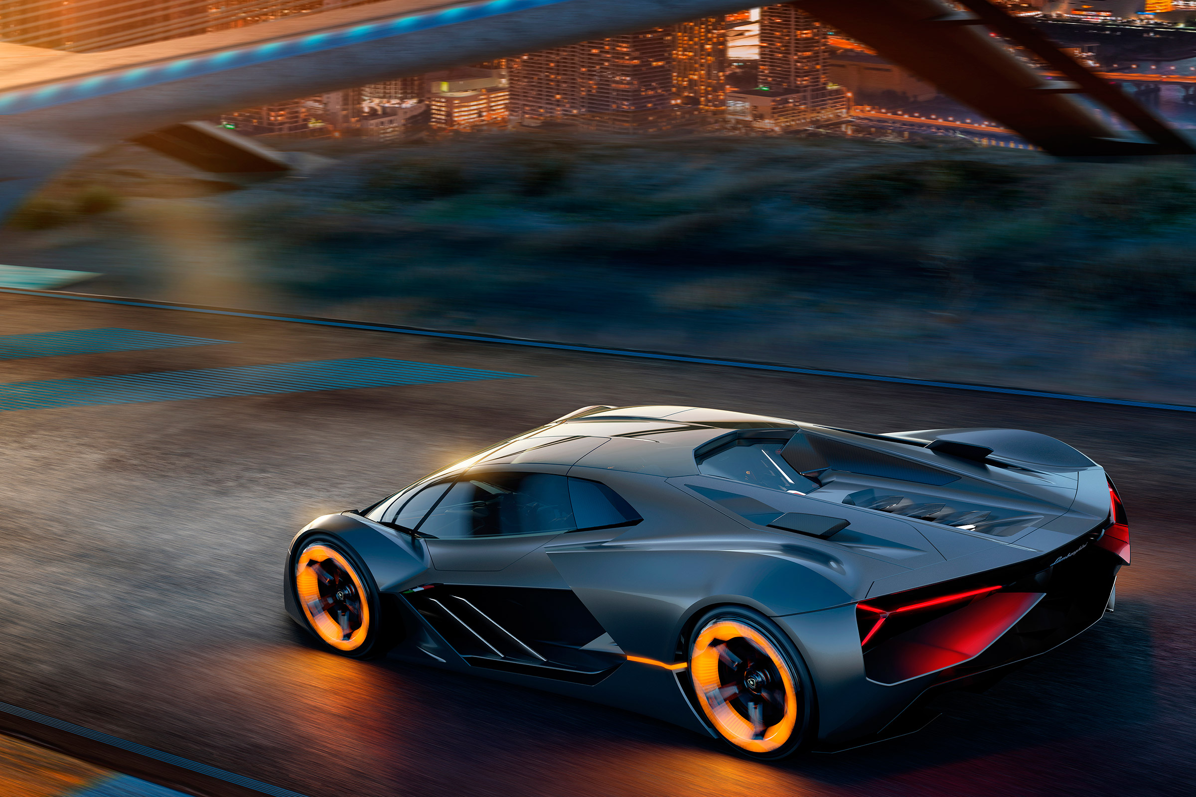 Lamborghini Terzo Millennio - gen rear