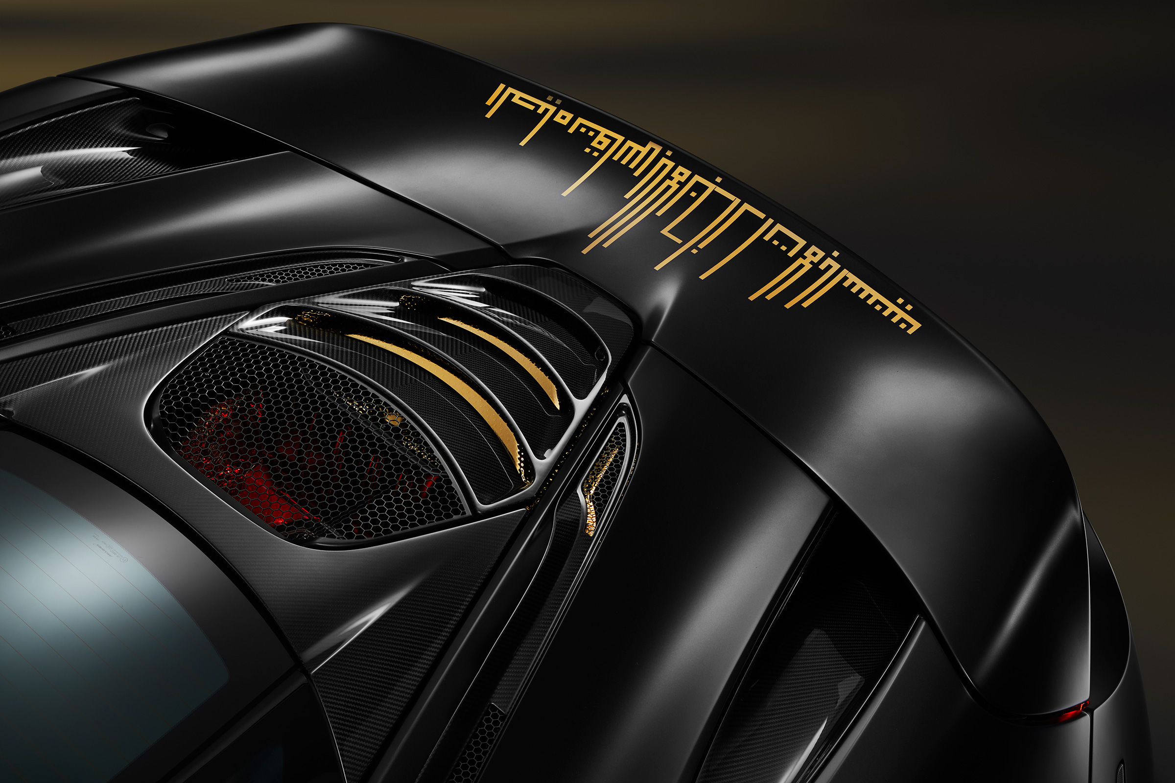 McLaren 720 S Dubai rear-wing