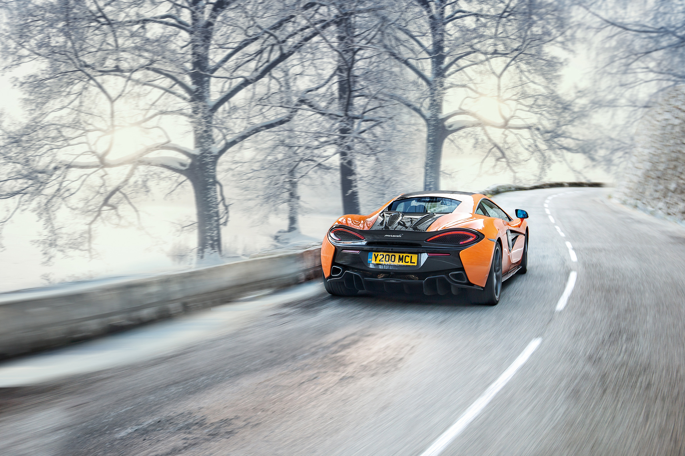 McLaren winter tyres