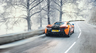 McLaren winter tyres