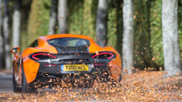 McLaren winter tyres