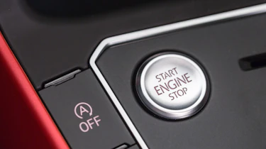 2018 VW Polo GTI – Start button