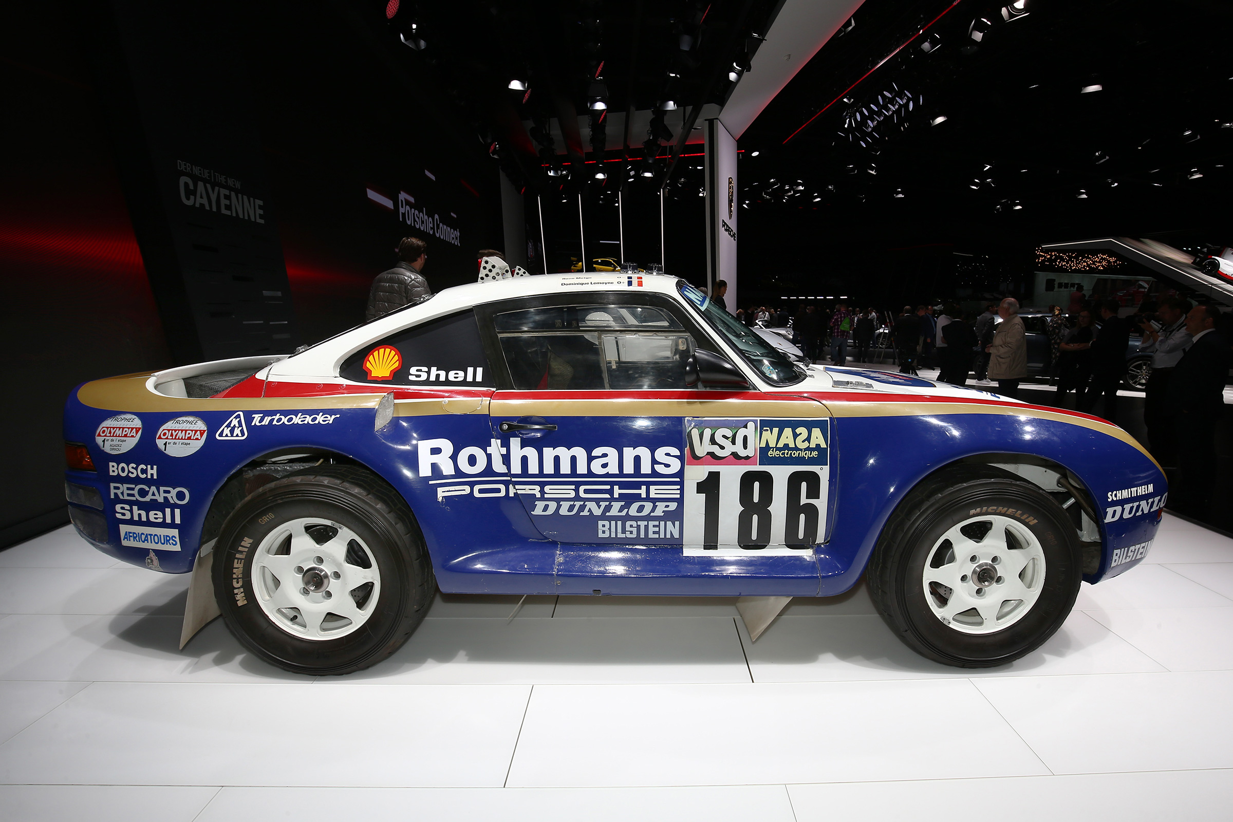 Porsche 959 Group B – side