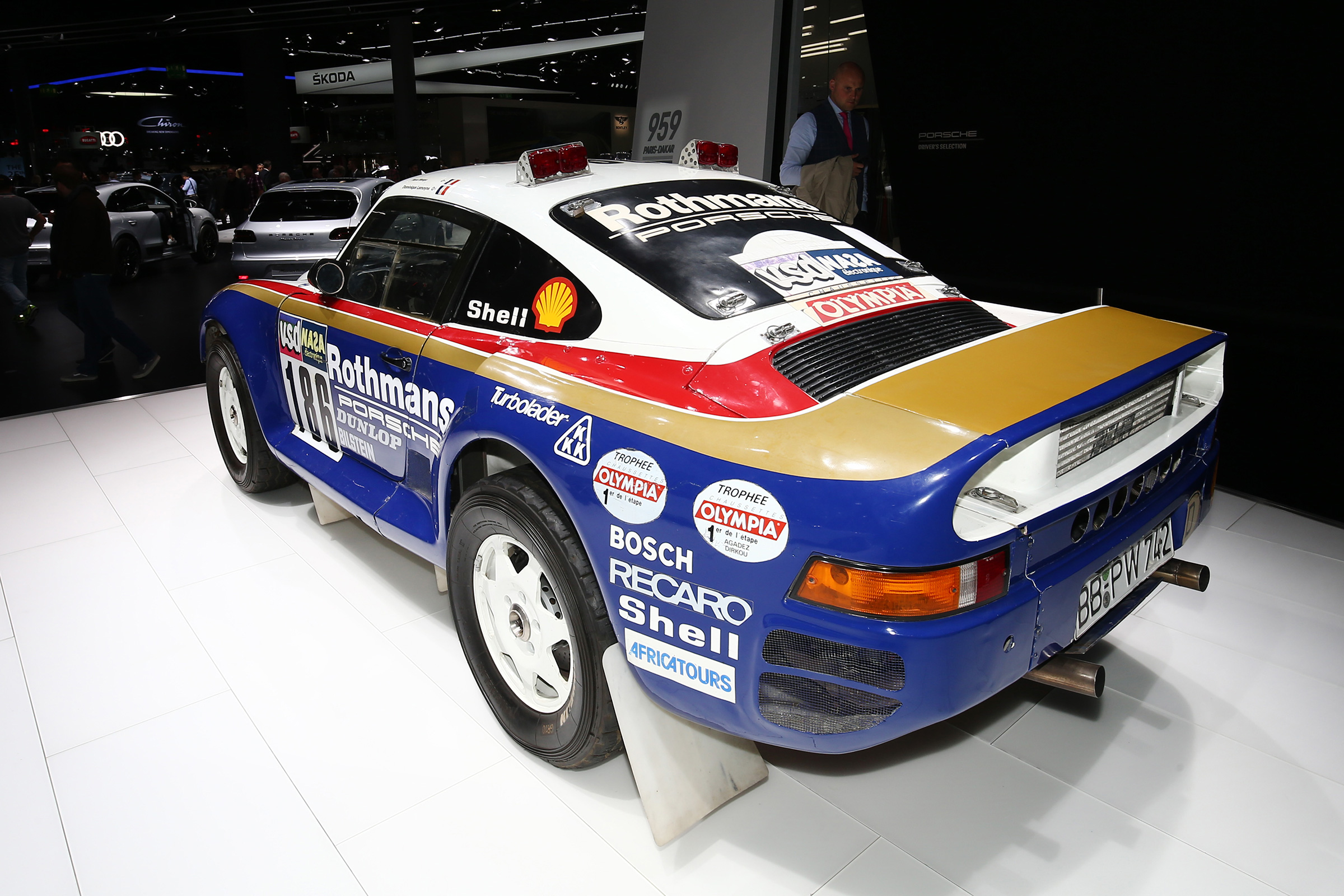 Porsche 959 Group B – rear