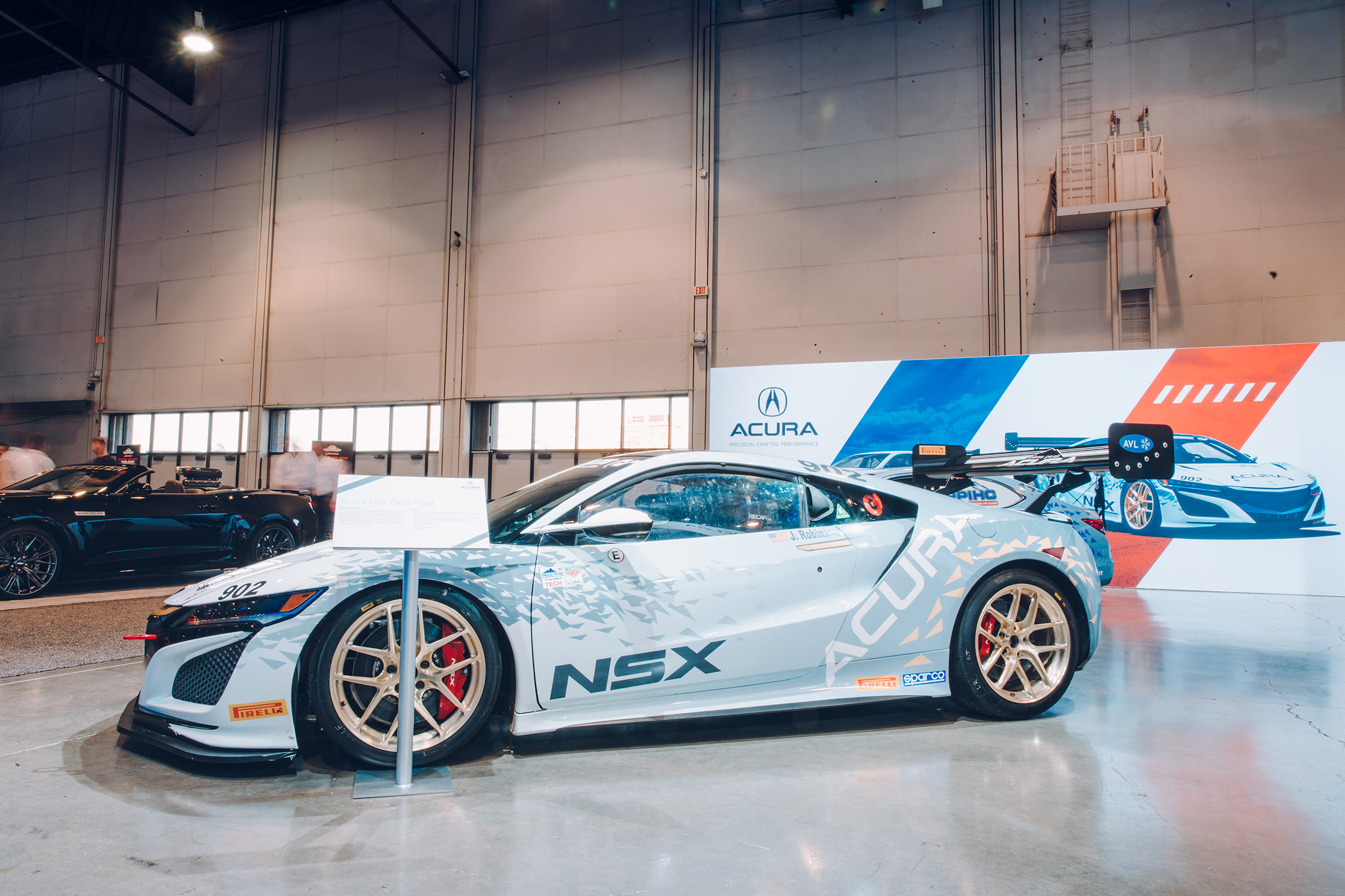 SEMA 2017 - Acura NSX white
