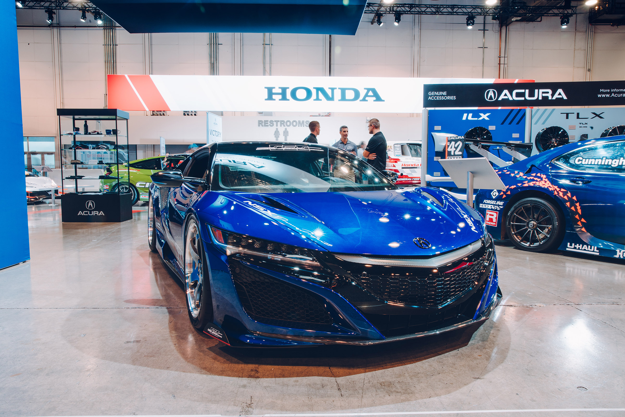 SEMA 2017 - Acura NSX Blue