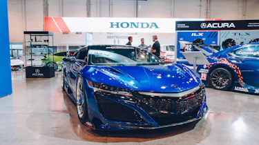 SEMA 2017 - Acura NSX Blue
