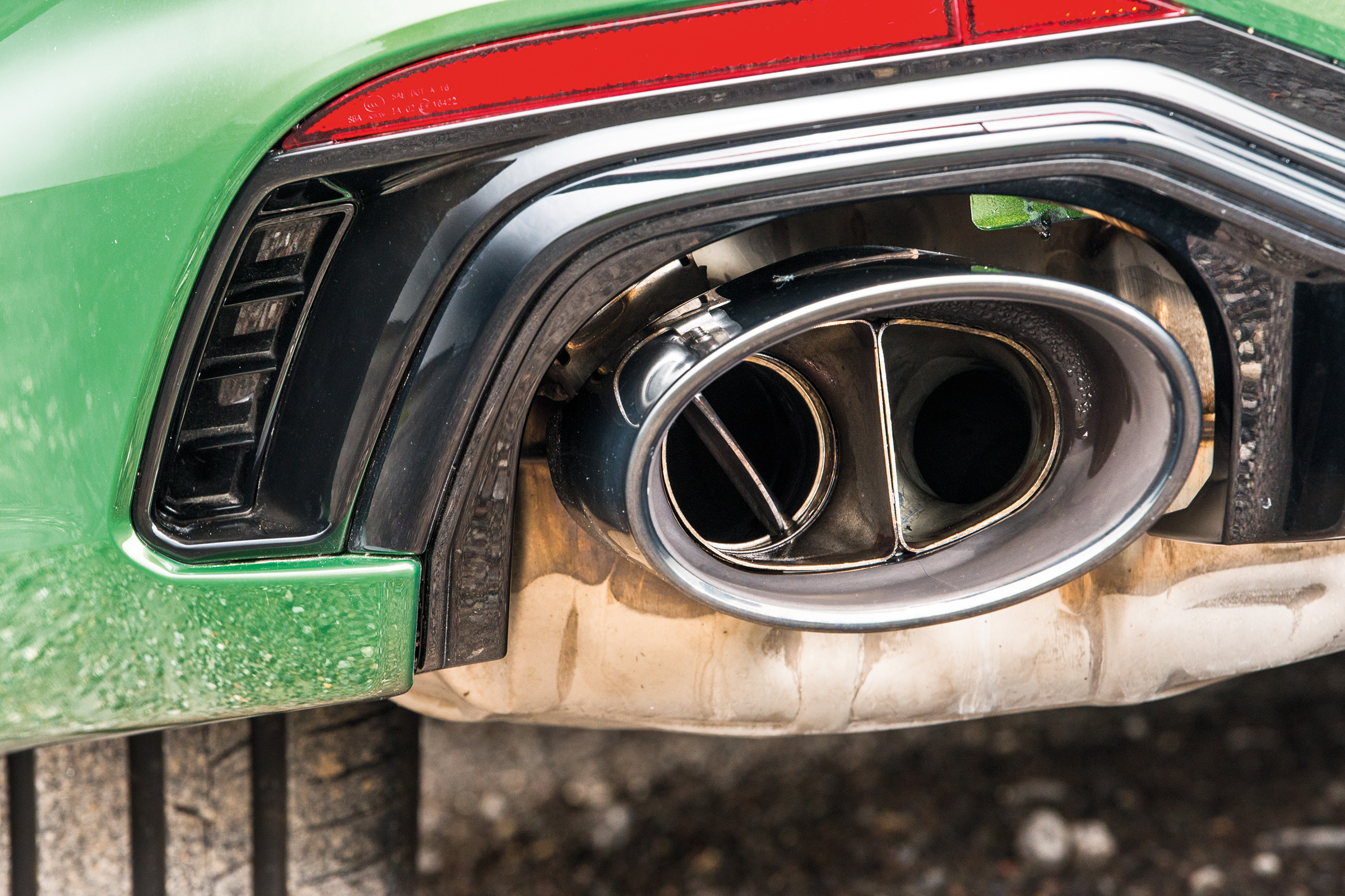 Audi RS5 – exhaust