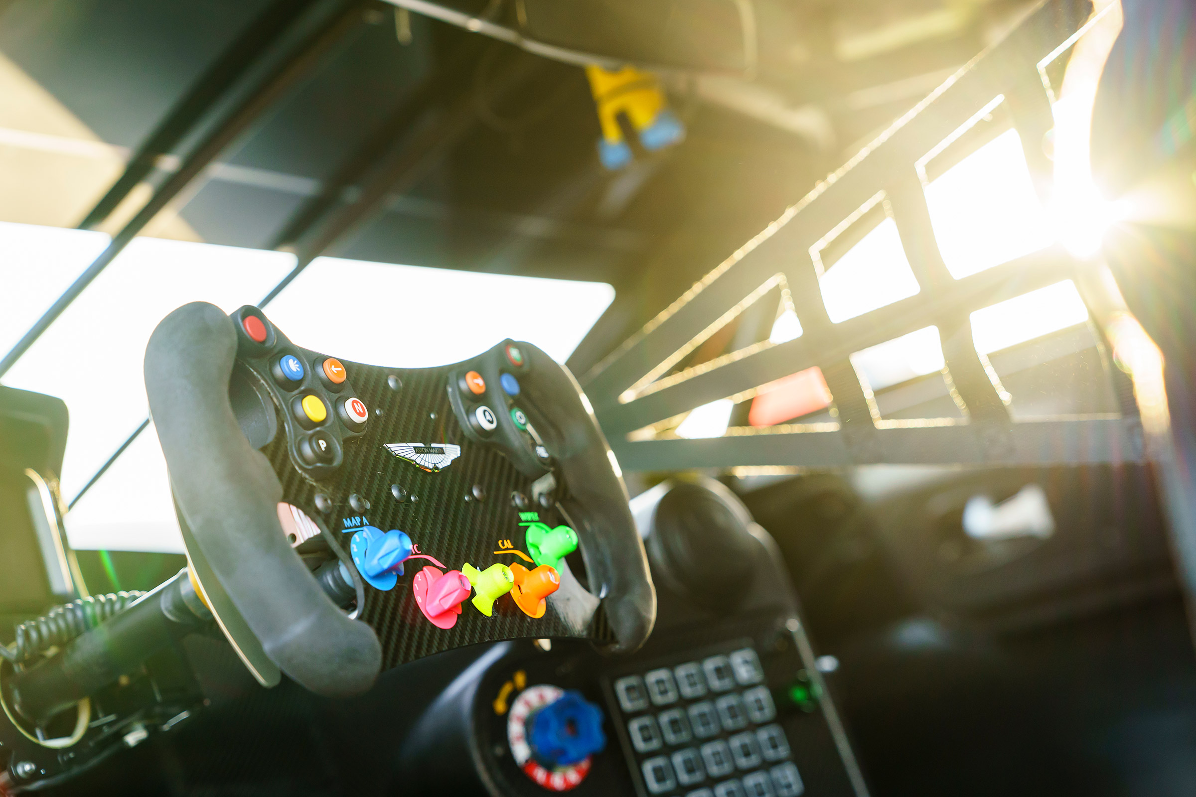 Aston Martin Racing Vantage GTE - cabin