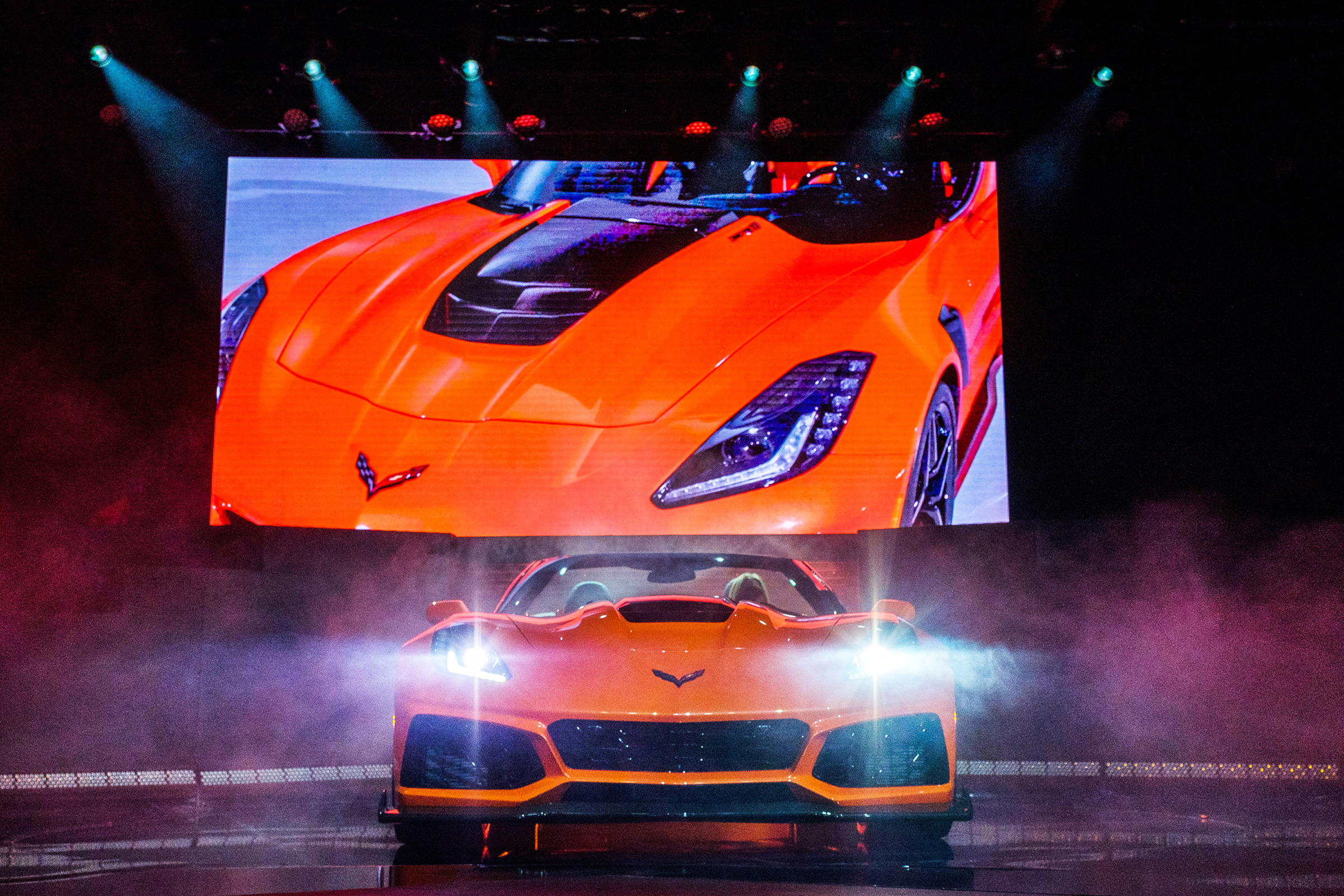 Chevrolet Corvette ZR1 convertible – front