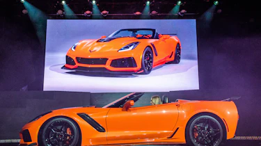 Chevrolet Corvette ZR1 convertible – side