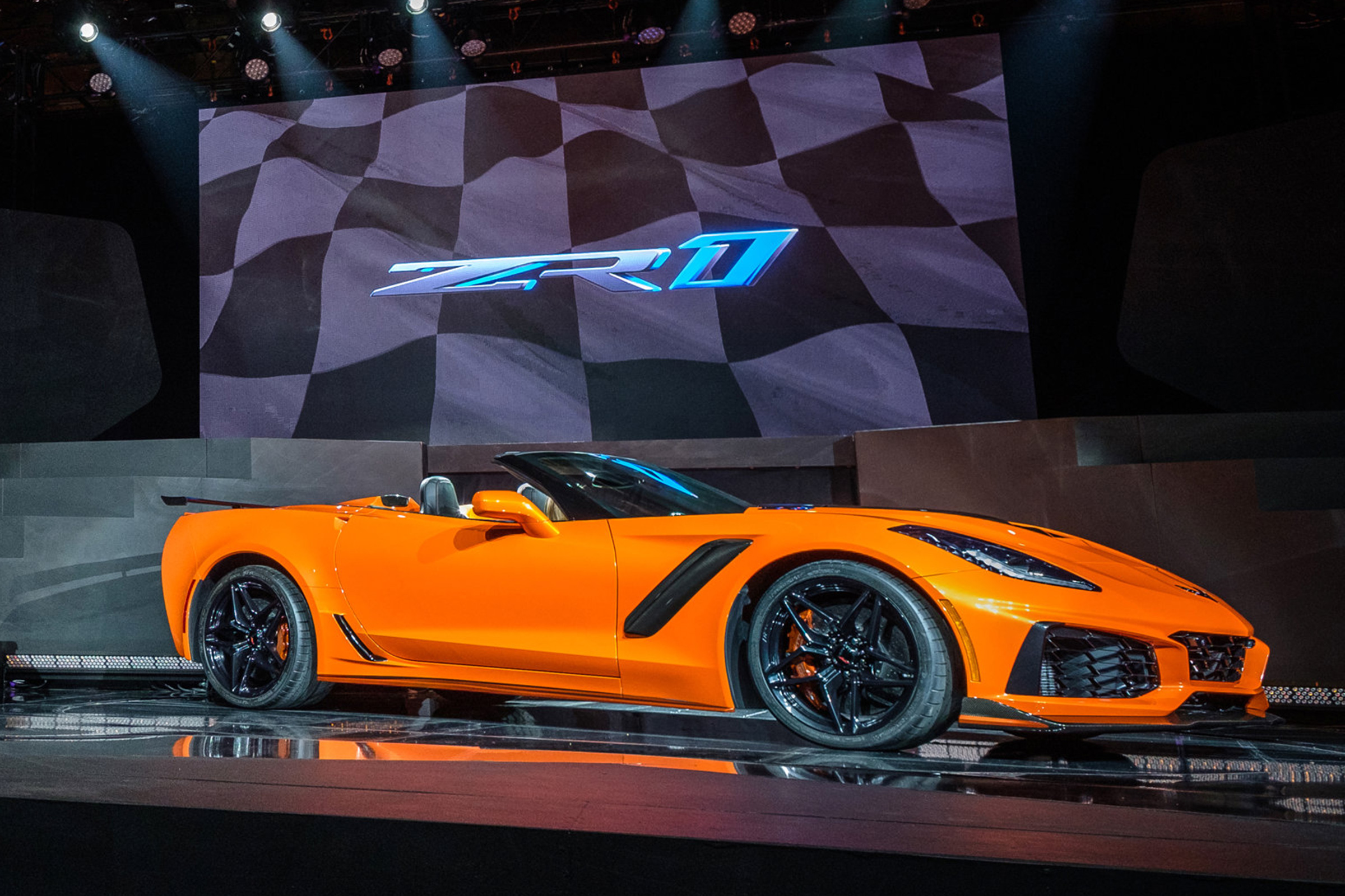 Chevrolet Corvette ZR1 convertible – side