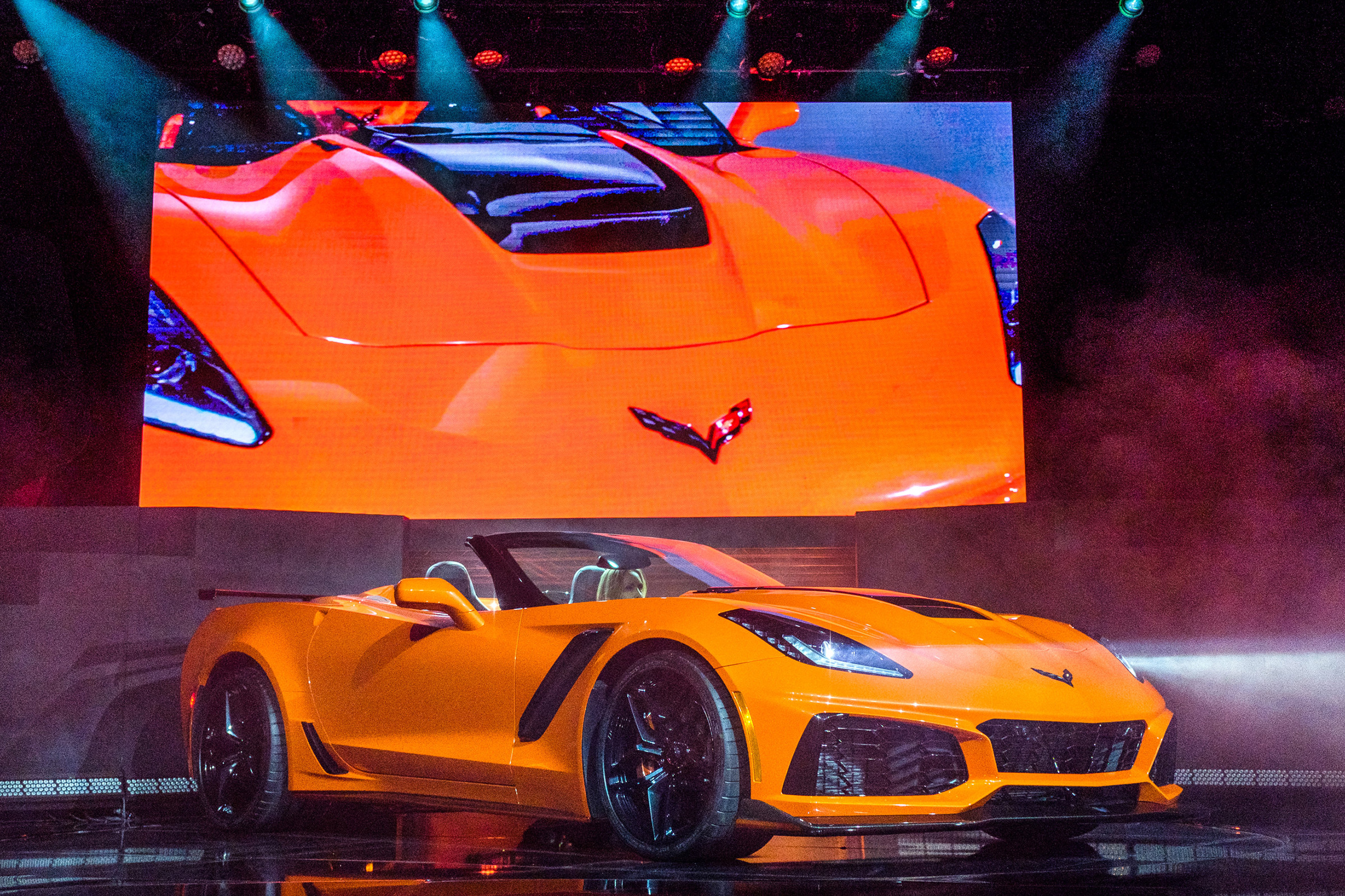 Chevrolet Corvette ZR1 convertible – front quarter