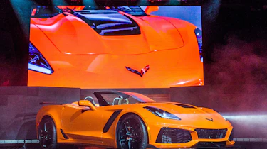 Chevrolet Corvette ZR1 convertible – front quarter