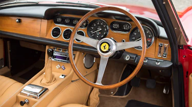 Ferrari 330 GT Bonhams interior