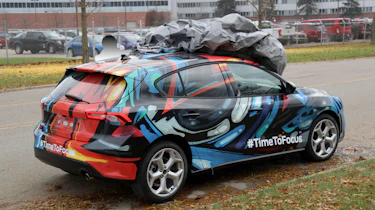 2018 Ford Focus - spied rear quarter