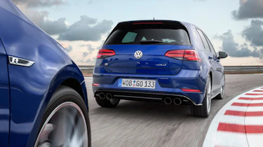 Volkswagen Golf R PP for UK - rear driving