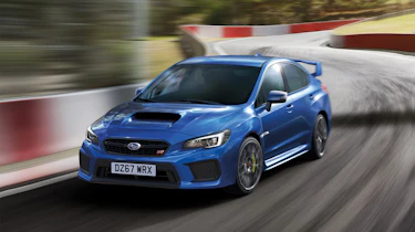 Subaru celebrates final WRX STI dynamic