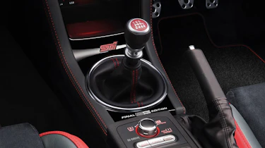 Subaru celebrates final WRX STI console