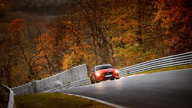 Jaguar XE SV Project 8 at the Nurburgring – front