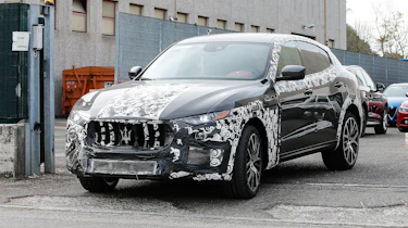 Maserati Levante spied - front
