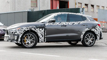 Maserati Levante spied - side