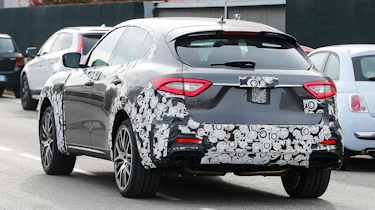 Maserati Levante spied - rear