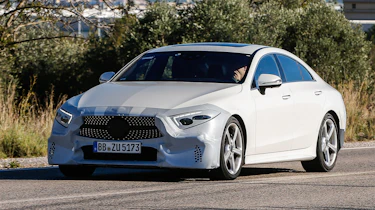 Mercedes-Benz CLS spy - front