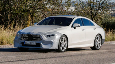 Mercedes-Benz CLS spy - front quarter