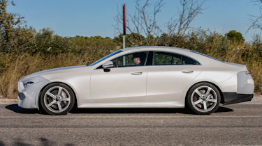 Mercedes-Benz CLS spy - profile