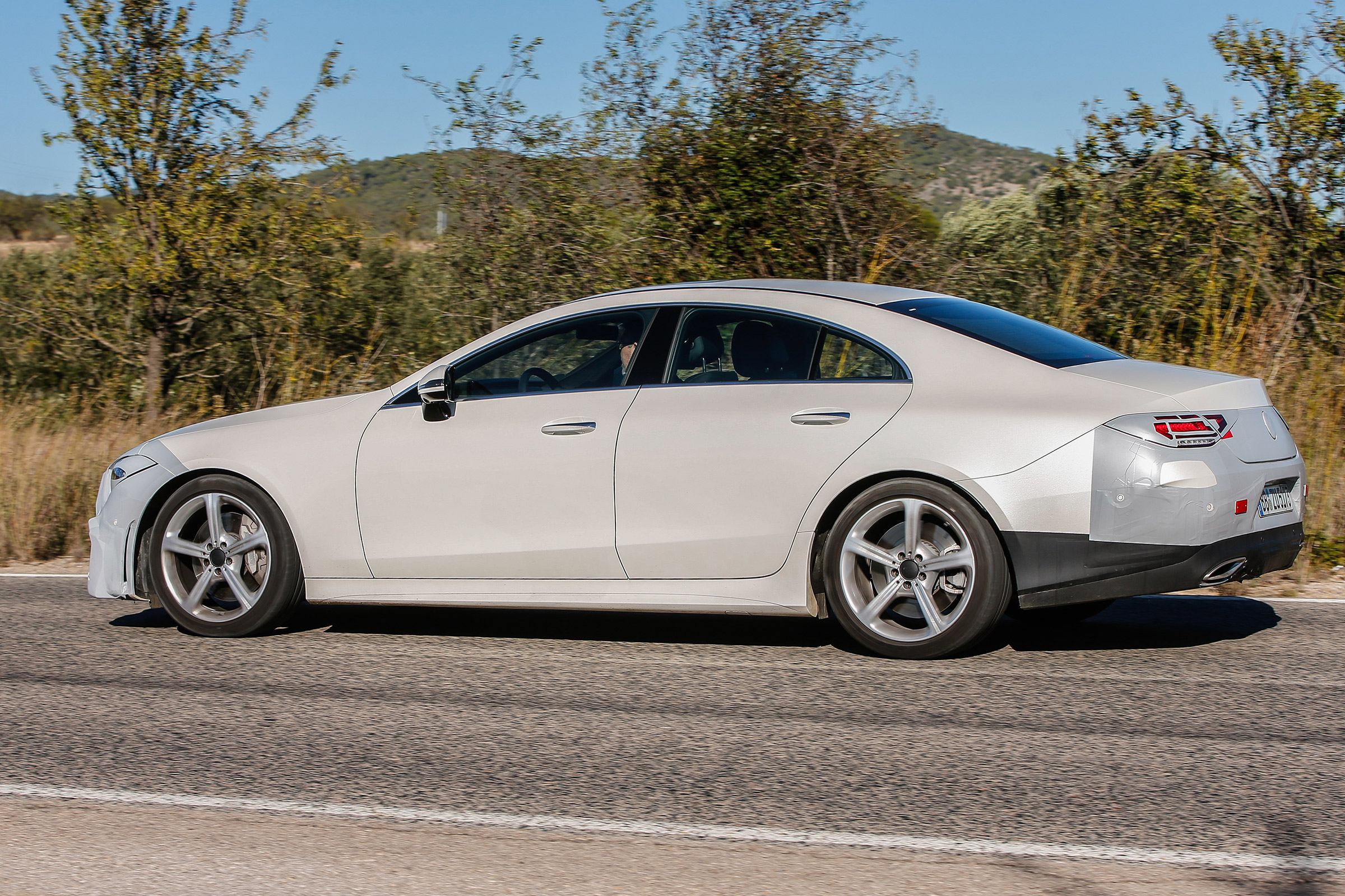 Mercedes-Benz CLS spy - rear