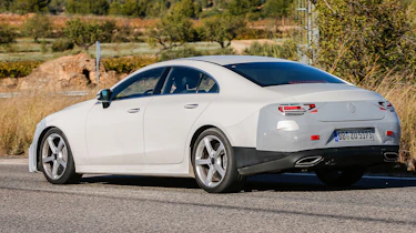 Mercedes-Benz CLS spy - rear quarter